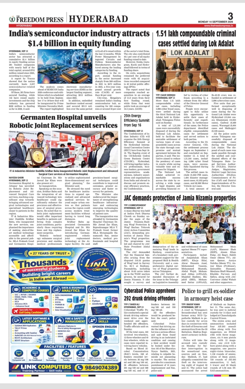 Dr. Mir Jawad Zar Khan featured for transforming orthopedic and joint care